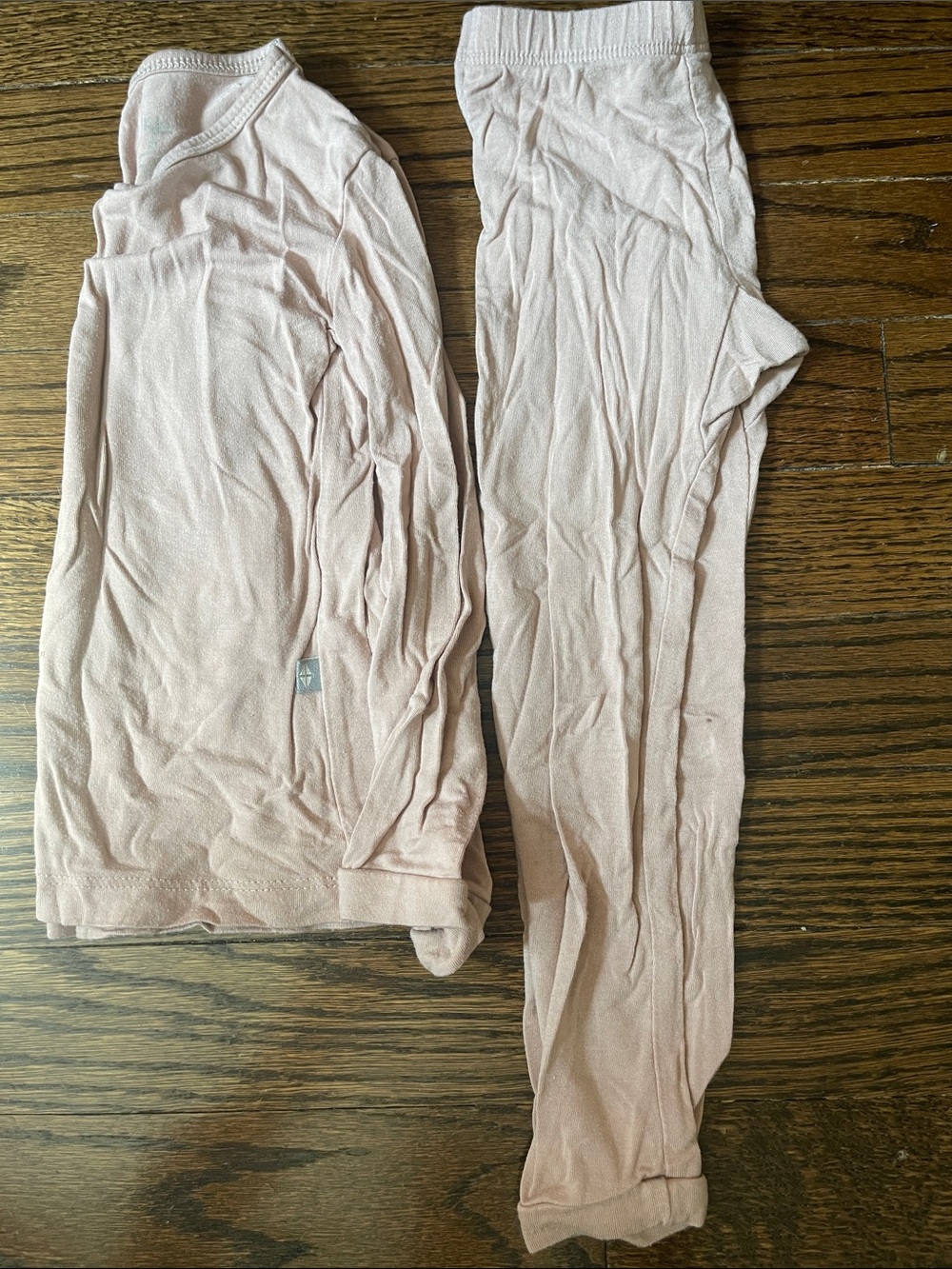 Kyte BABY Mauve Pink long sleeve PJ set